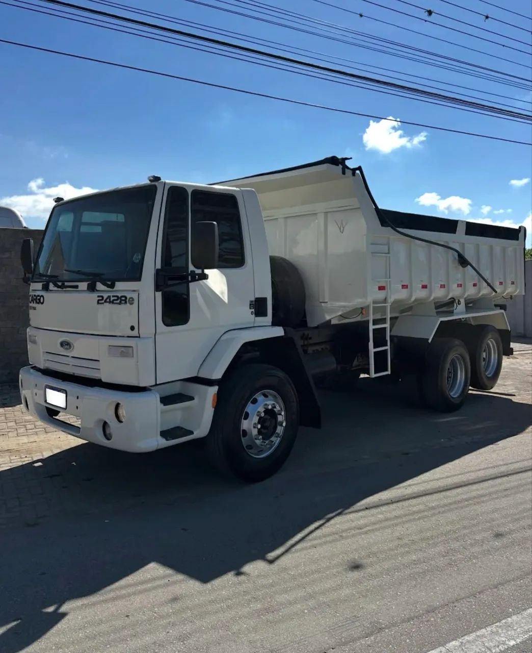 Ford Cargo 2428e Caçamba - Foto 4