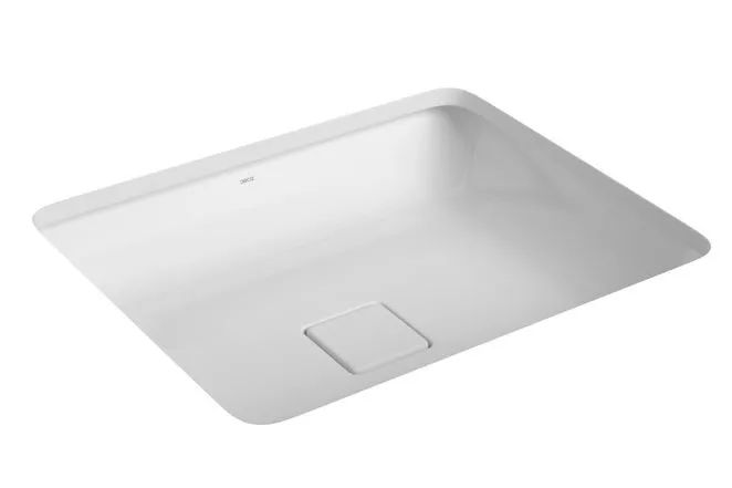 Cuba Retangular Deca Slim 50cm Branca