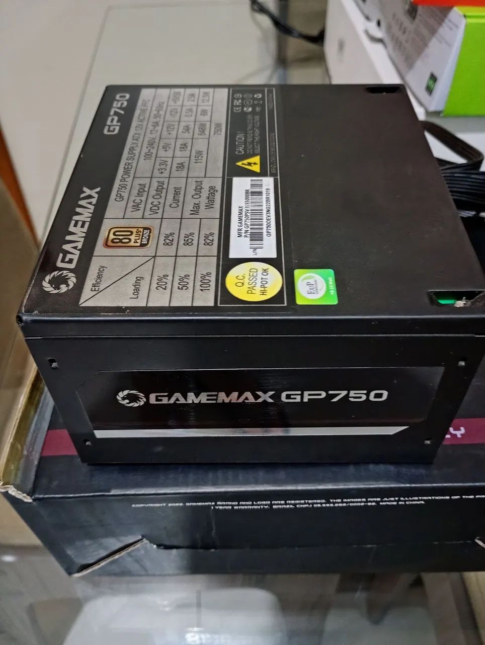Fonte gamemax gp 750 - Foto 2