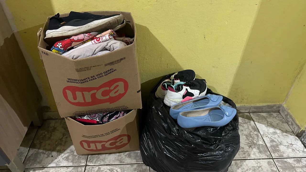 Lote de roupa 