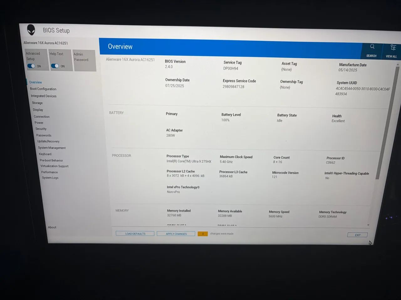 Notebook DELL Alienware Aurora 16X - Foto 4