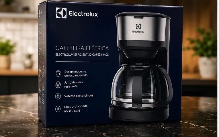 Kit Cozinha Novo Lacrado | Cafeteira Electrolux + Panela Britânia |  - Foto 5