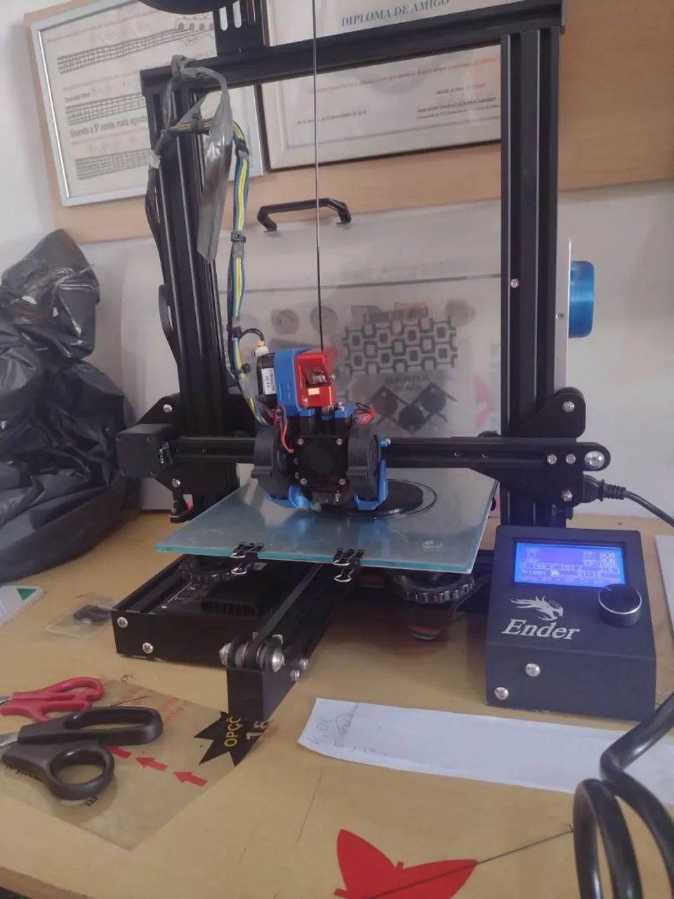Impressora Ender 3 pró com direct drive 