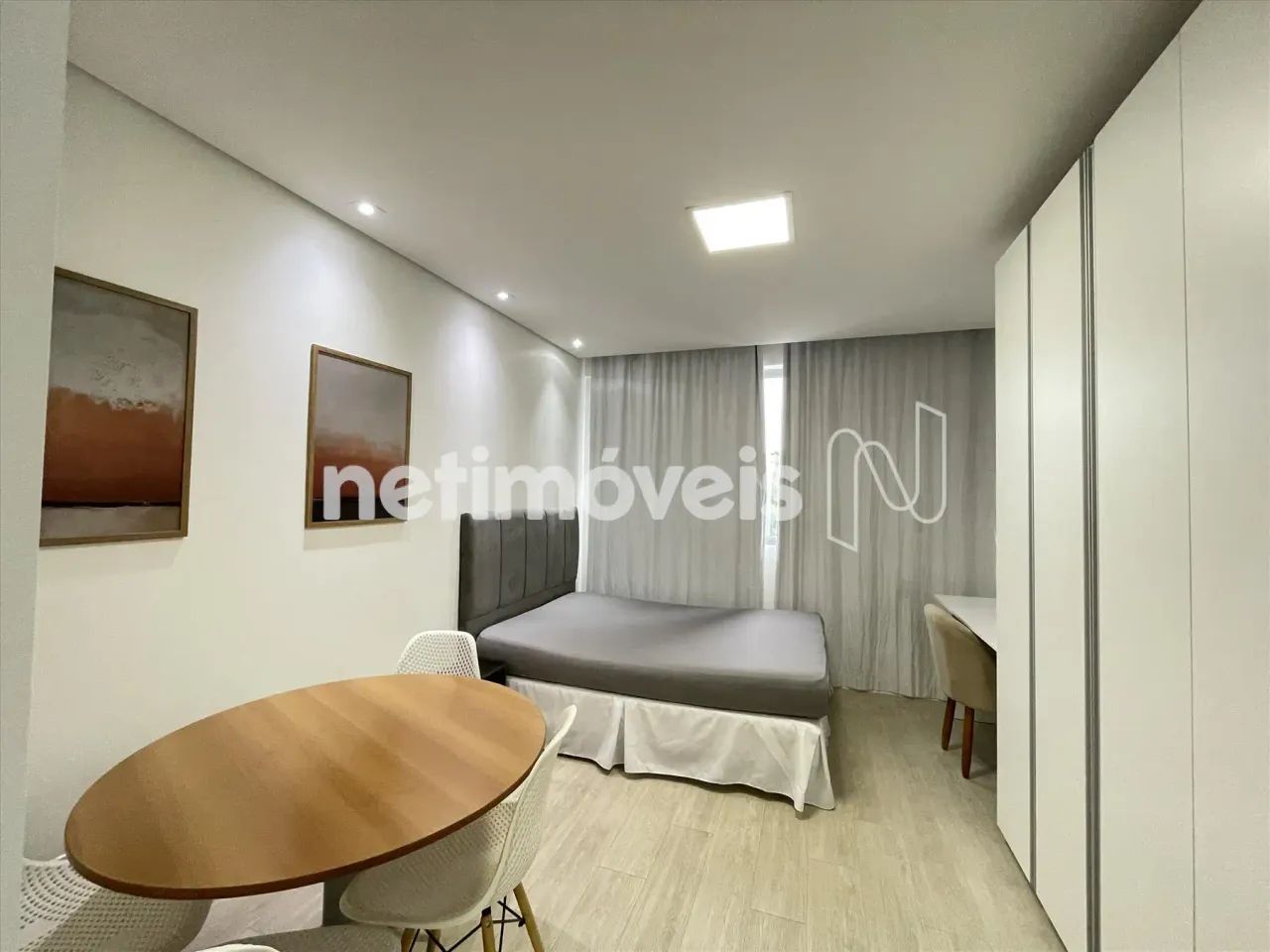 Studio Mobiliado e Silencioso  Próximo à Av. Professor Mário Werneck e MRV