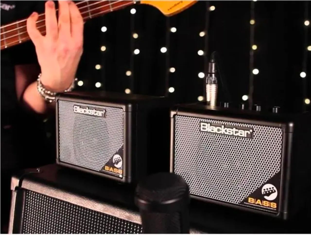 Mini Combo Blackstar Flybaspack Combo 3W+ Caixa 3W Para Baixo<br>