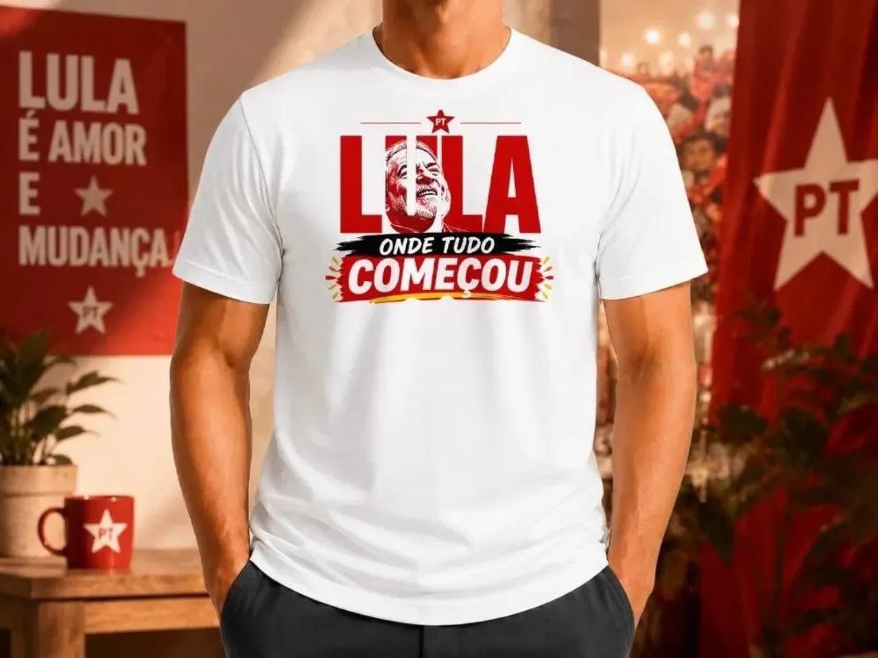 Camisa Lula e Flávio - Foto 5
