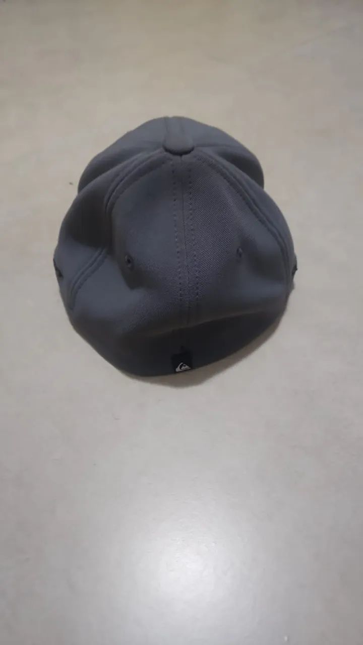 Boné Quiksilver FlexFit Cinza - Foto 4