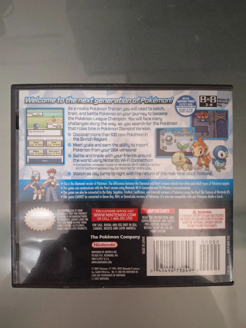 Pokémon Diamond - CIB - Foto 2