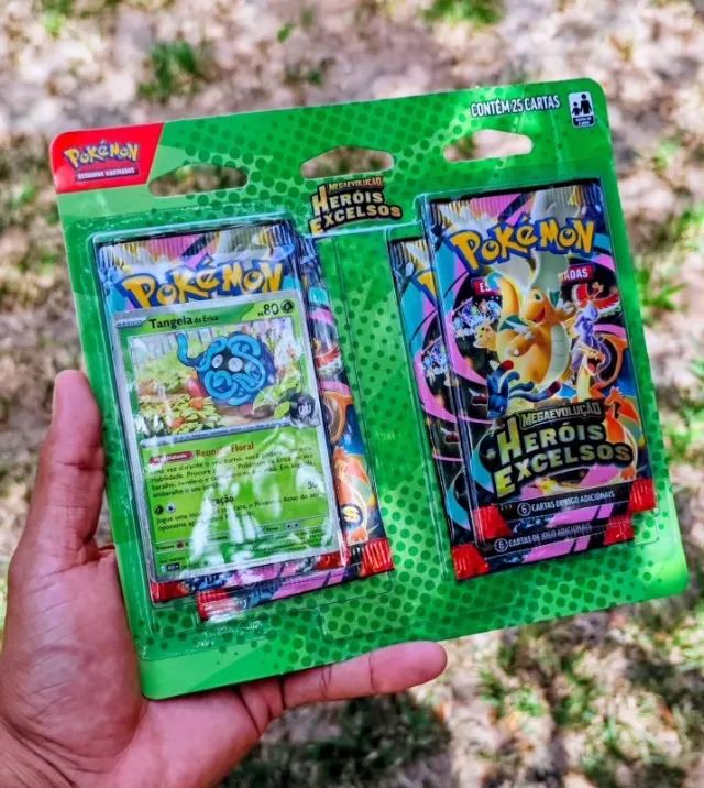 Pokémon TCG - Blister Quadruplo de Herois Excelsos - Foto 4