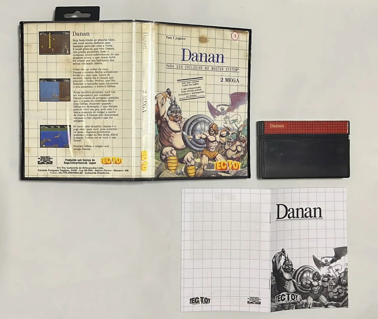 Master System Tec Toy Sega Danan