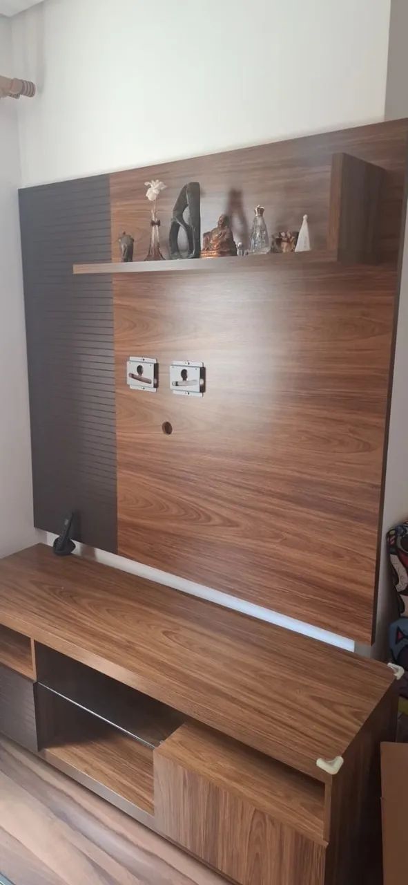 Rack Completo para TV 2 Peças (Painel e Rack)