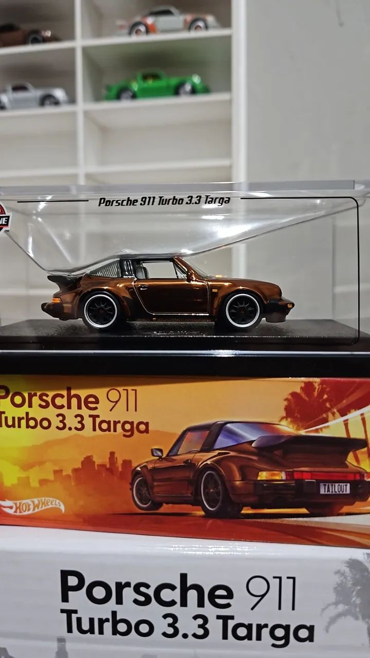 Hotwheels Porsche 911 Turbo Targa 3.3 RLC - Hobbies e coleções