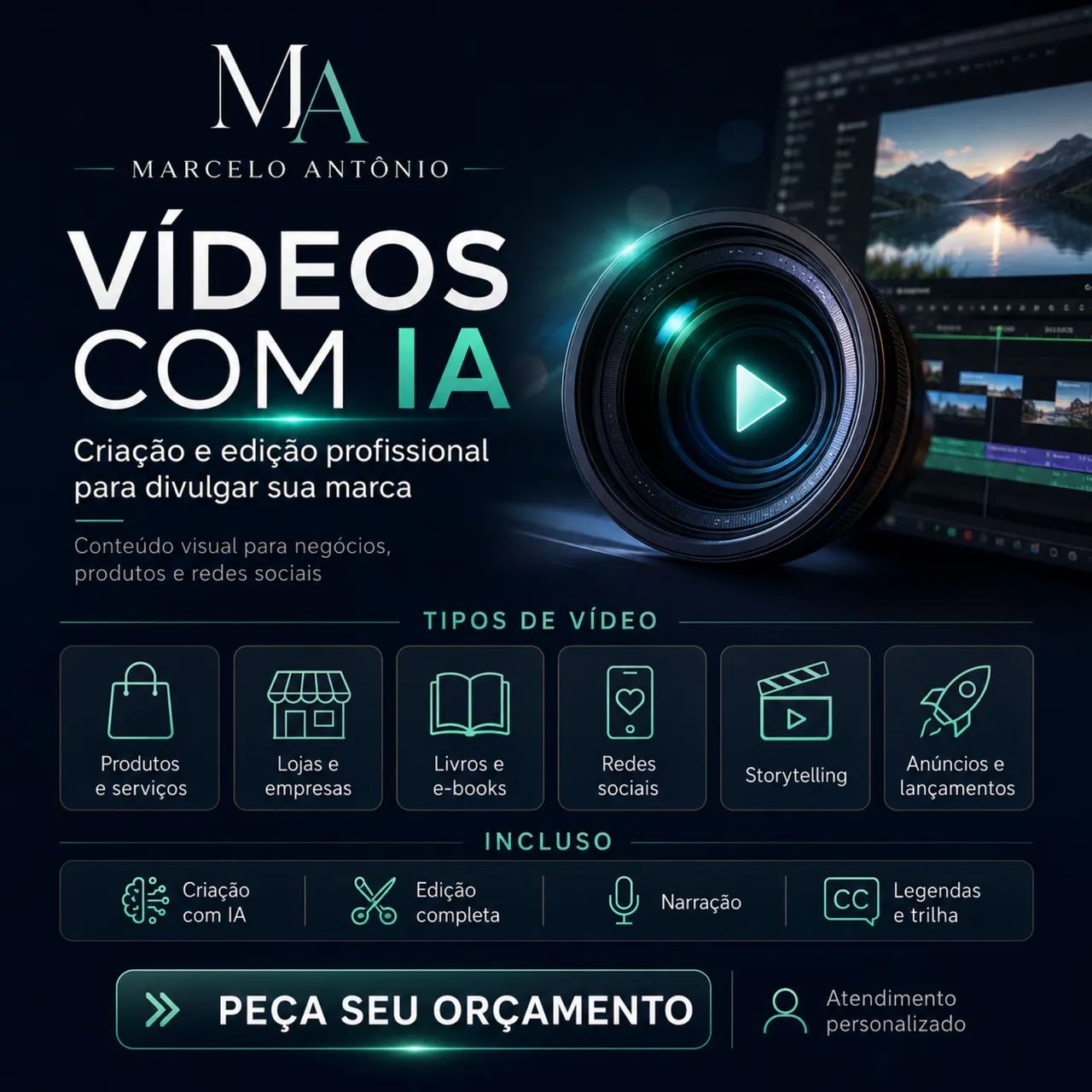  CRIAÇÃO DE IMAGENS, MONTAGENS E VÍDEOS COM IA  - Foto 2