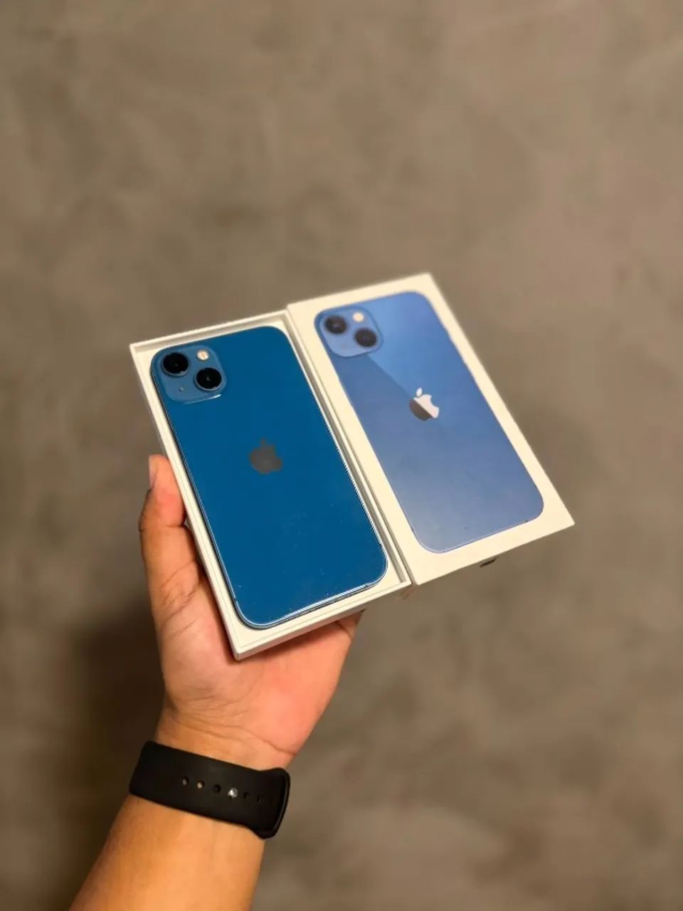 ? ÚLTIMA UNIDADE: iPhone 13 Azul 128gb (Bateria 100%)