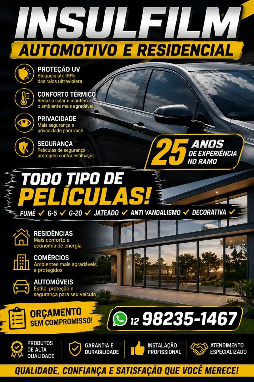 Insulfilm adesivos impressão digital 