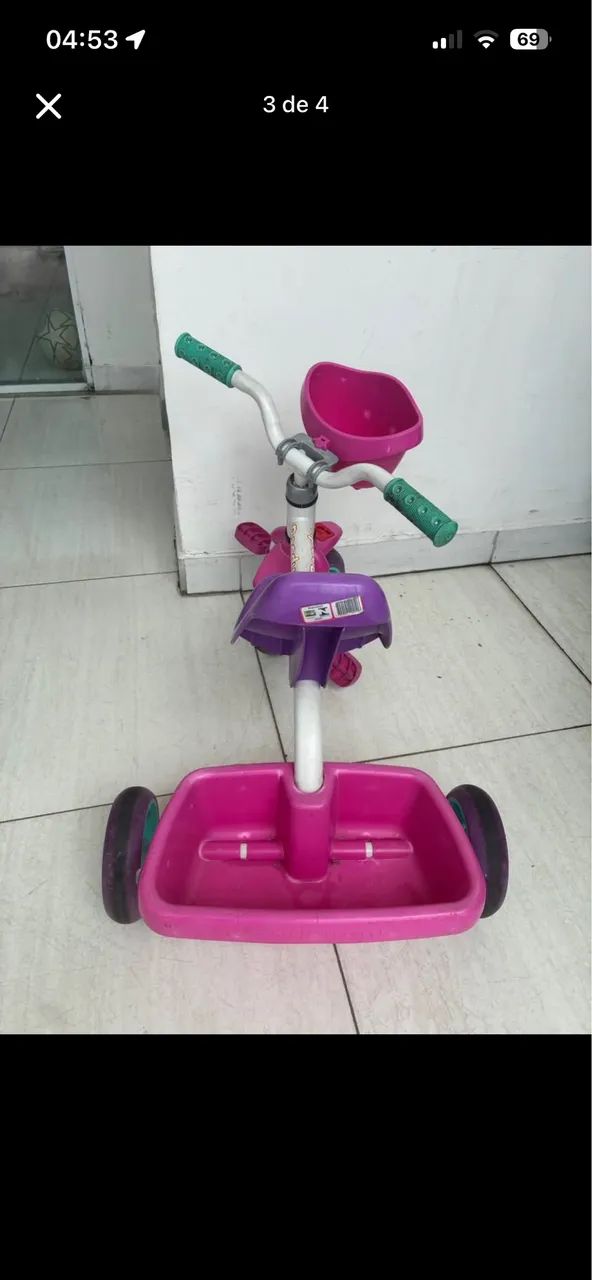 Triciclo infantil 