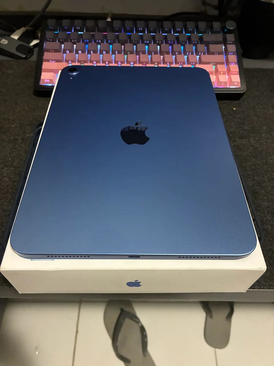 iPad 11 Azul + Caneta + Capa Suporte e película