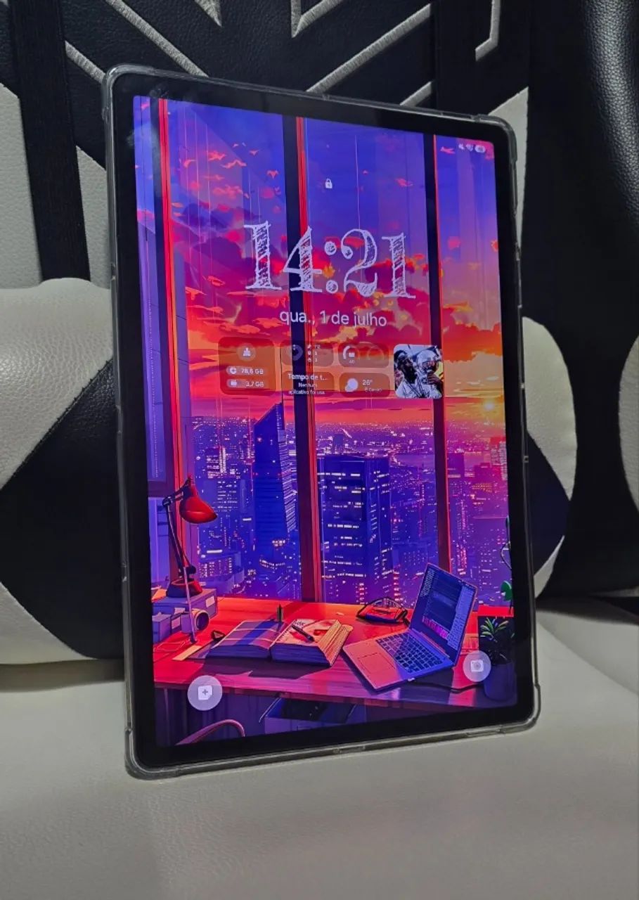 Samsung Galaxy Tab S9 FE Plus + Capa Teclado + S Pen - Foto 2