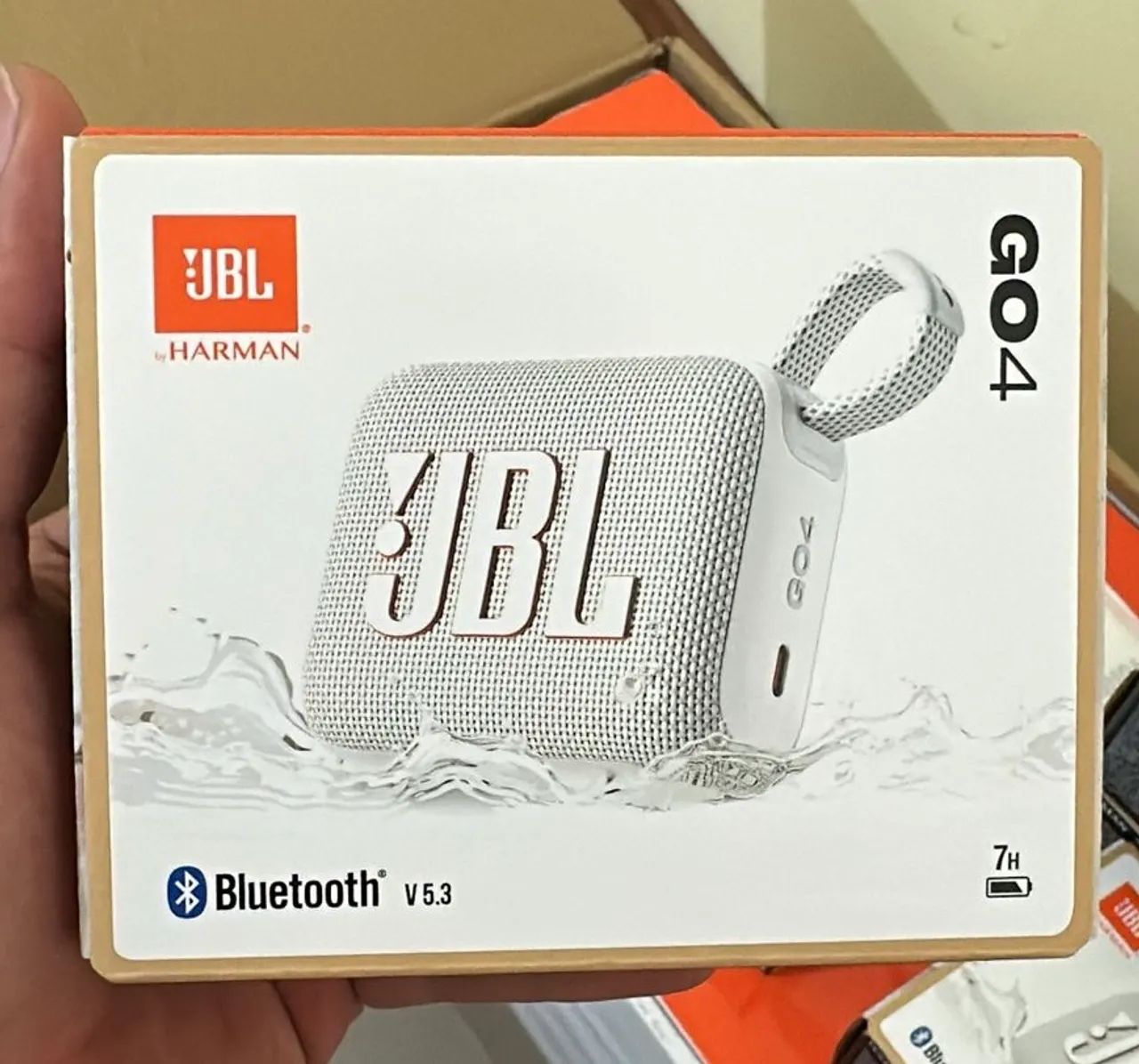 Caixa JBL Go 4 Branca  - Foto 3