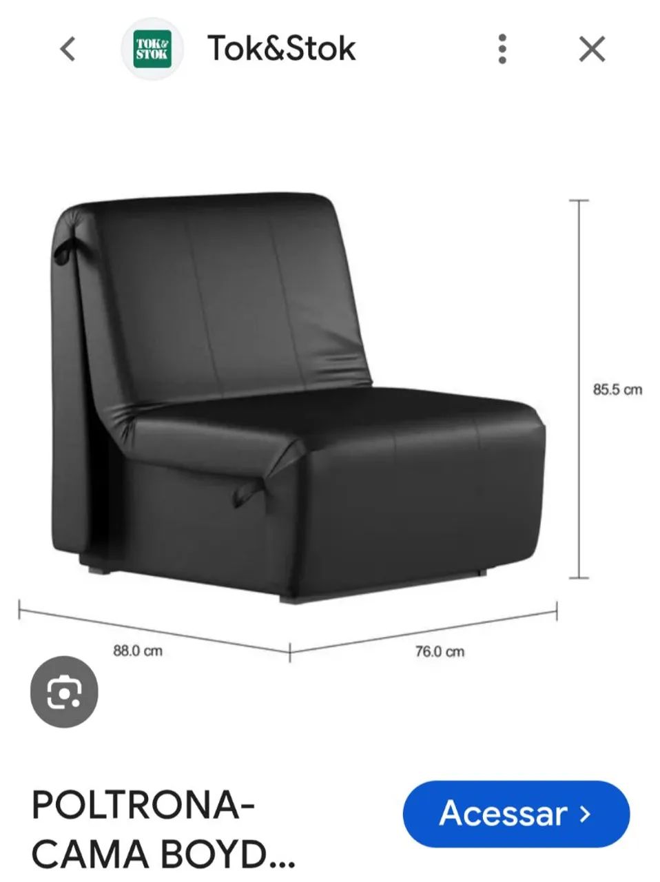 Poltrona cama Tok&Stok - Foto 5