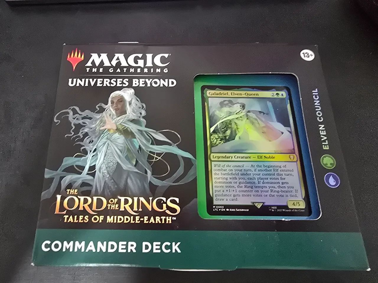 Deck de Commander - O senhor dos anéis: Conselho Elfico