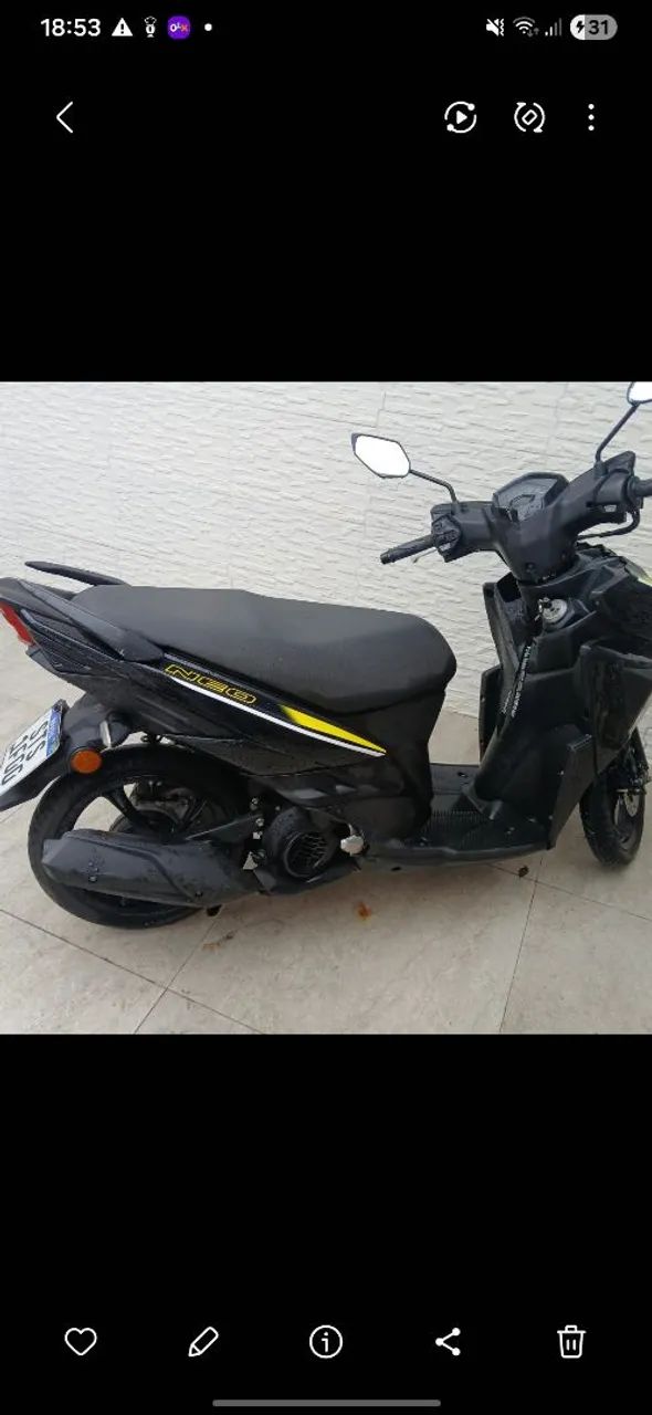 Vendo moto zerada *