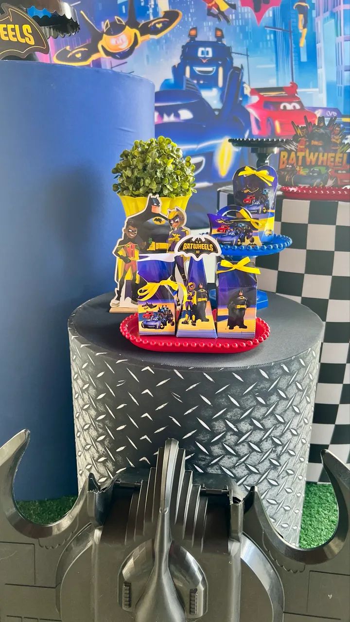 Decoração Batwheels - Foto 2