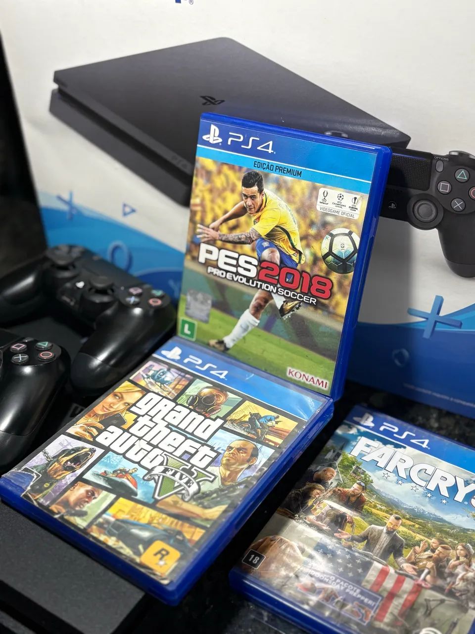 PS4 Slim 1Tb - Foto 2