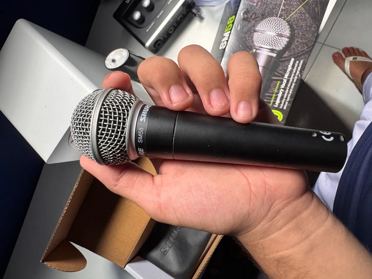 Microfone shure 