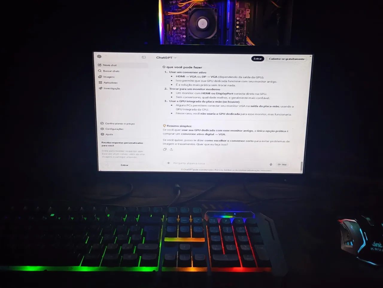 Computador para jogos e estudos - Foto 2