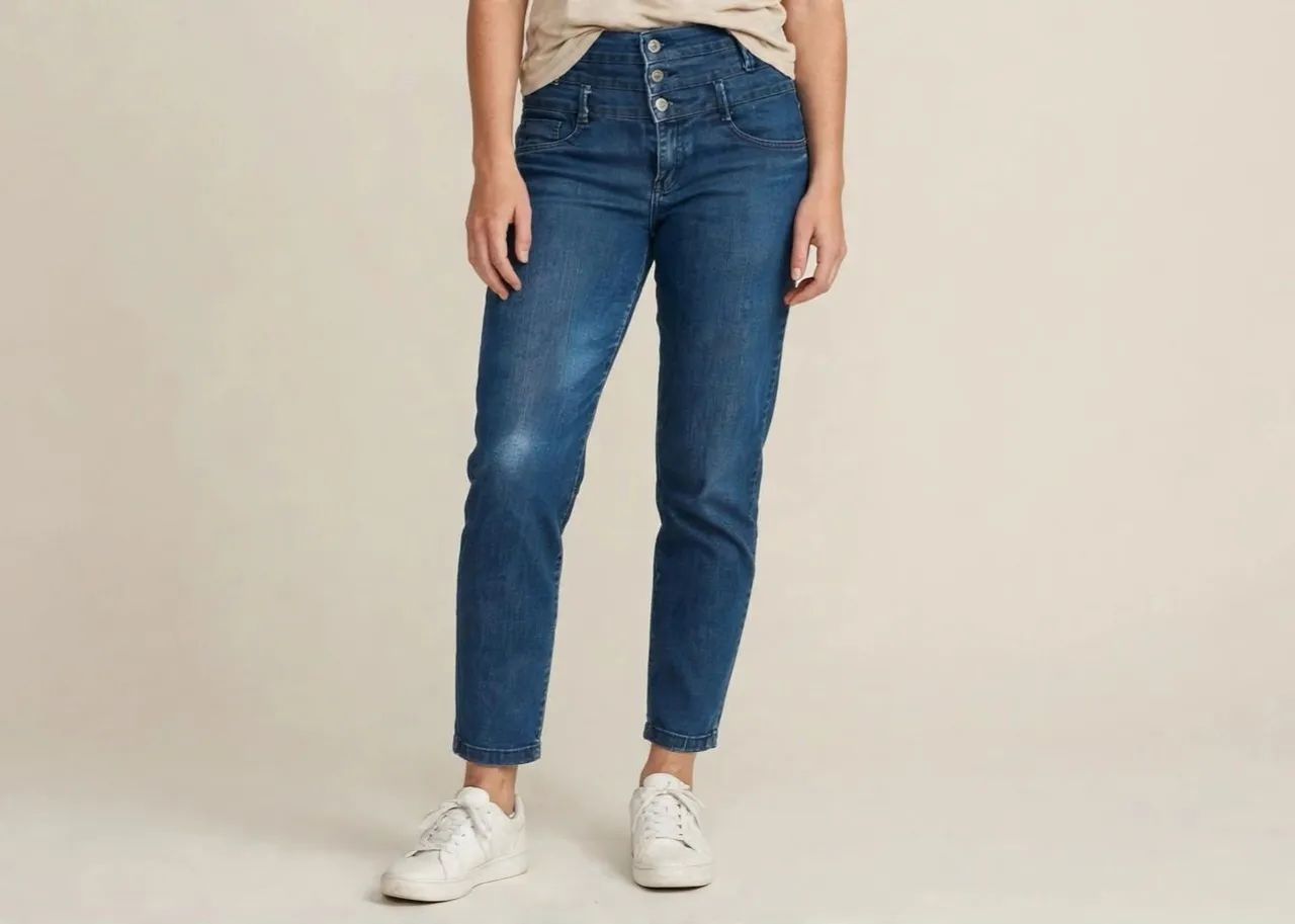 Calça jeans sem lycra 