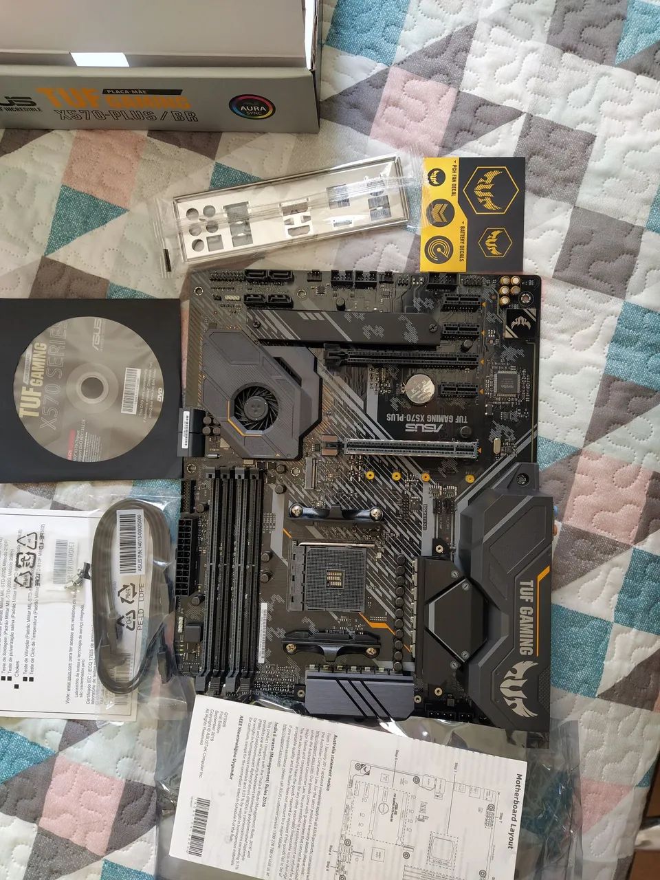 Placa mãe Asus Tudo Gaming X570-plus/BR - Foto 4