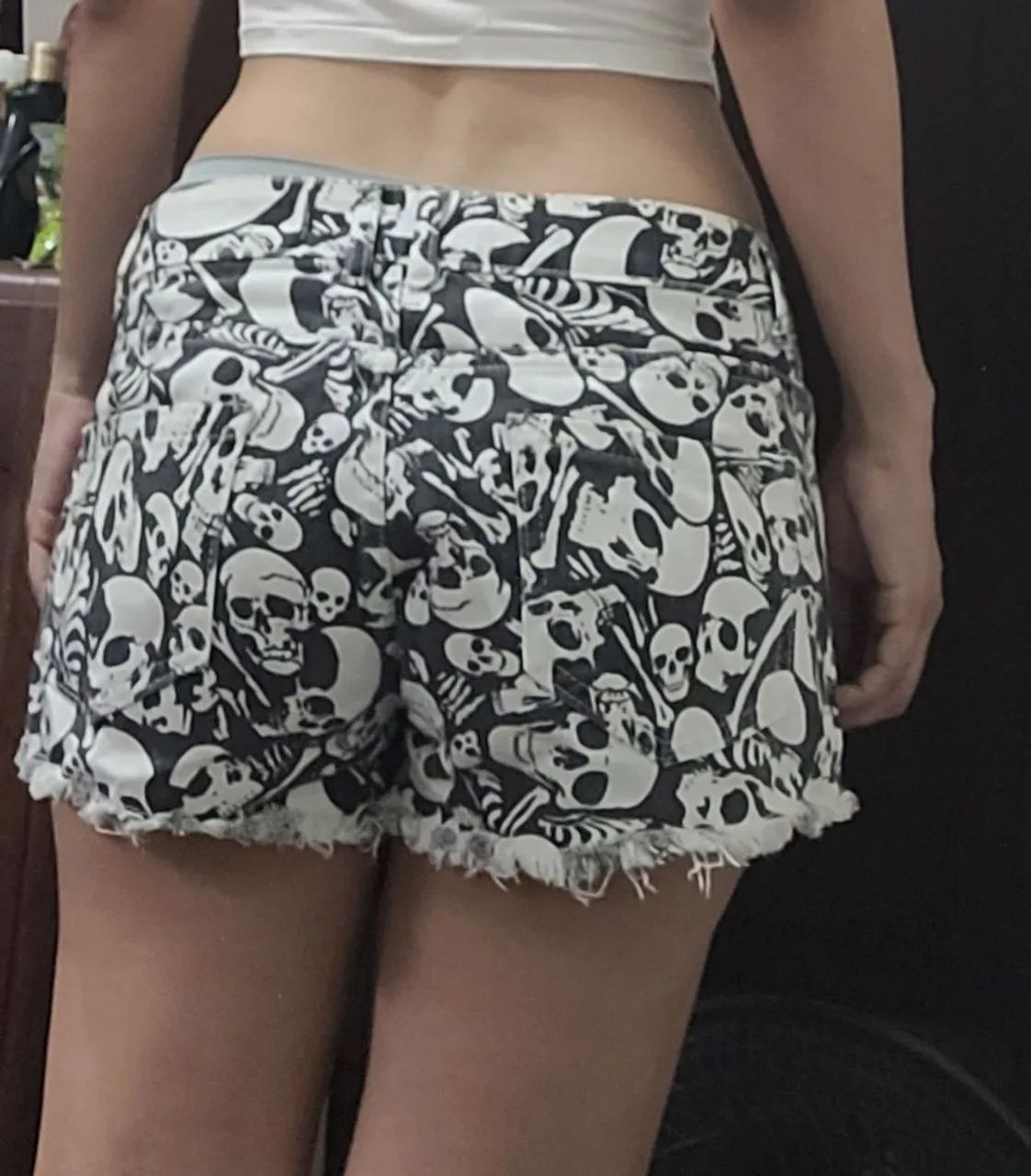 Short estampado caveira - Foto 5