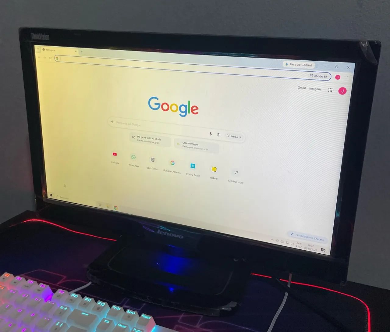 Monitor Lenovo ThinkVision 19.5" E2002b LED - Foto 2