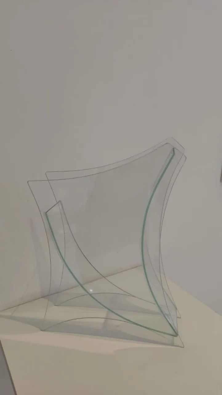 Vaso de vidro luxo 