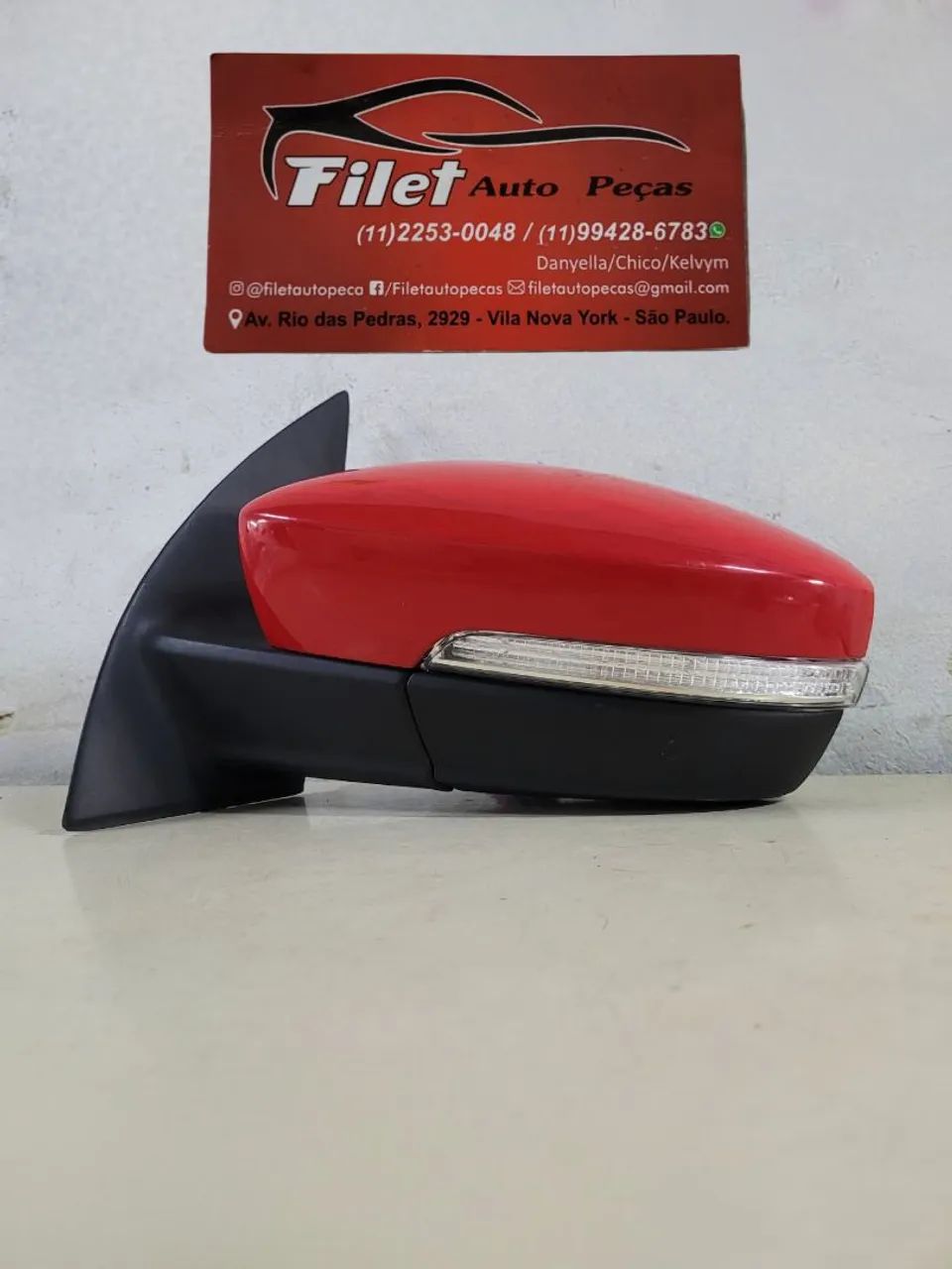 Retrovisor esquerdo Gol G6 - Original 