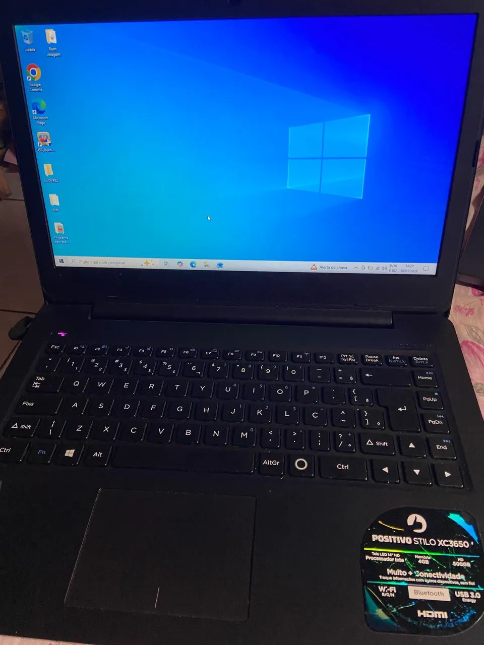 Desapego notebook positivo 