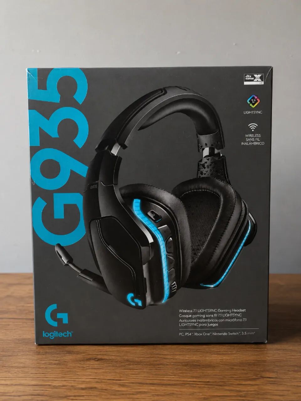 Headset Sem Fio Logitech G935