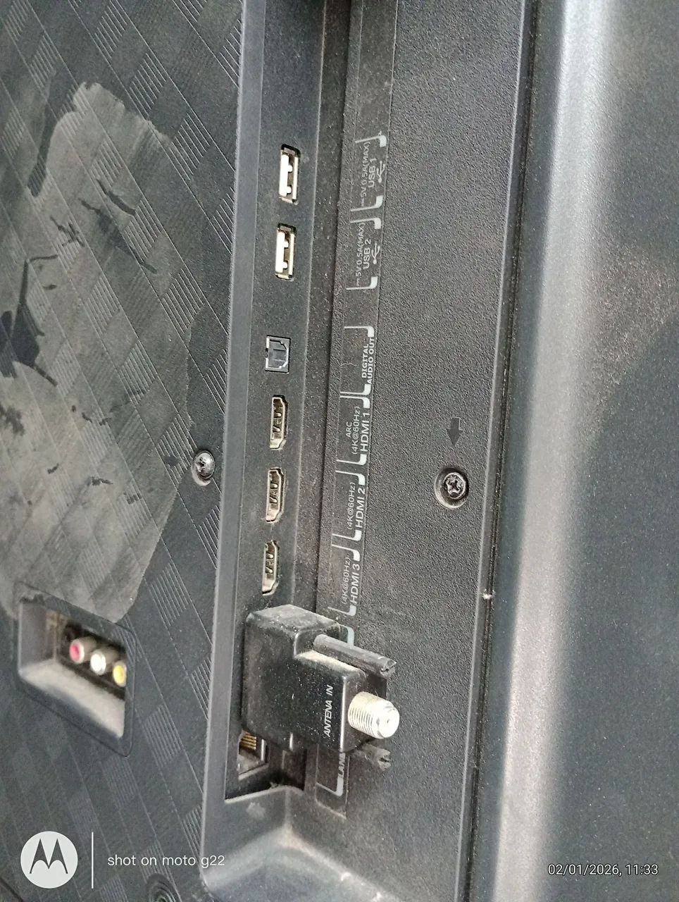 TV Toshiba 55 Polegadas 4K (LED QUEIMADO) - Foto 4