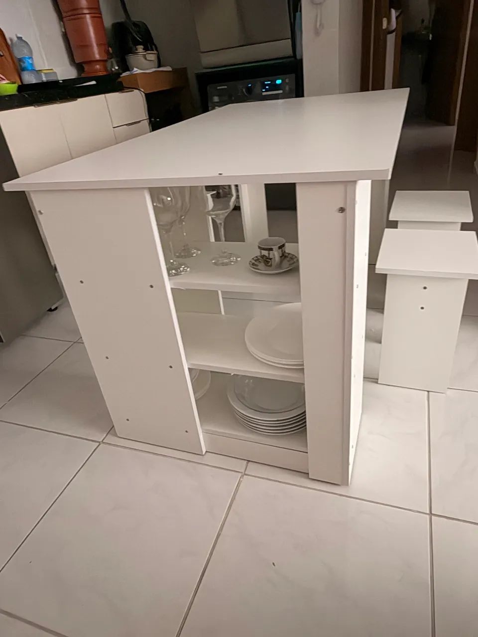 Mesa NOVA Nichos/bancos R$600 passo cartão - Foto 3