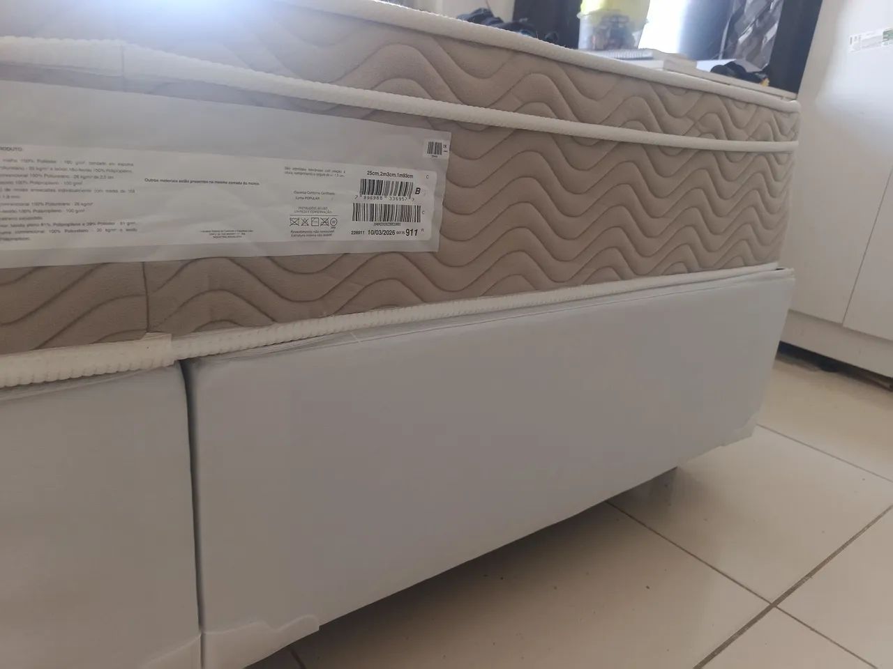 Cama box King size Ortobom oportunidade! - Foto 2