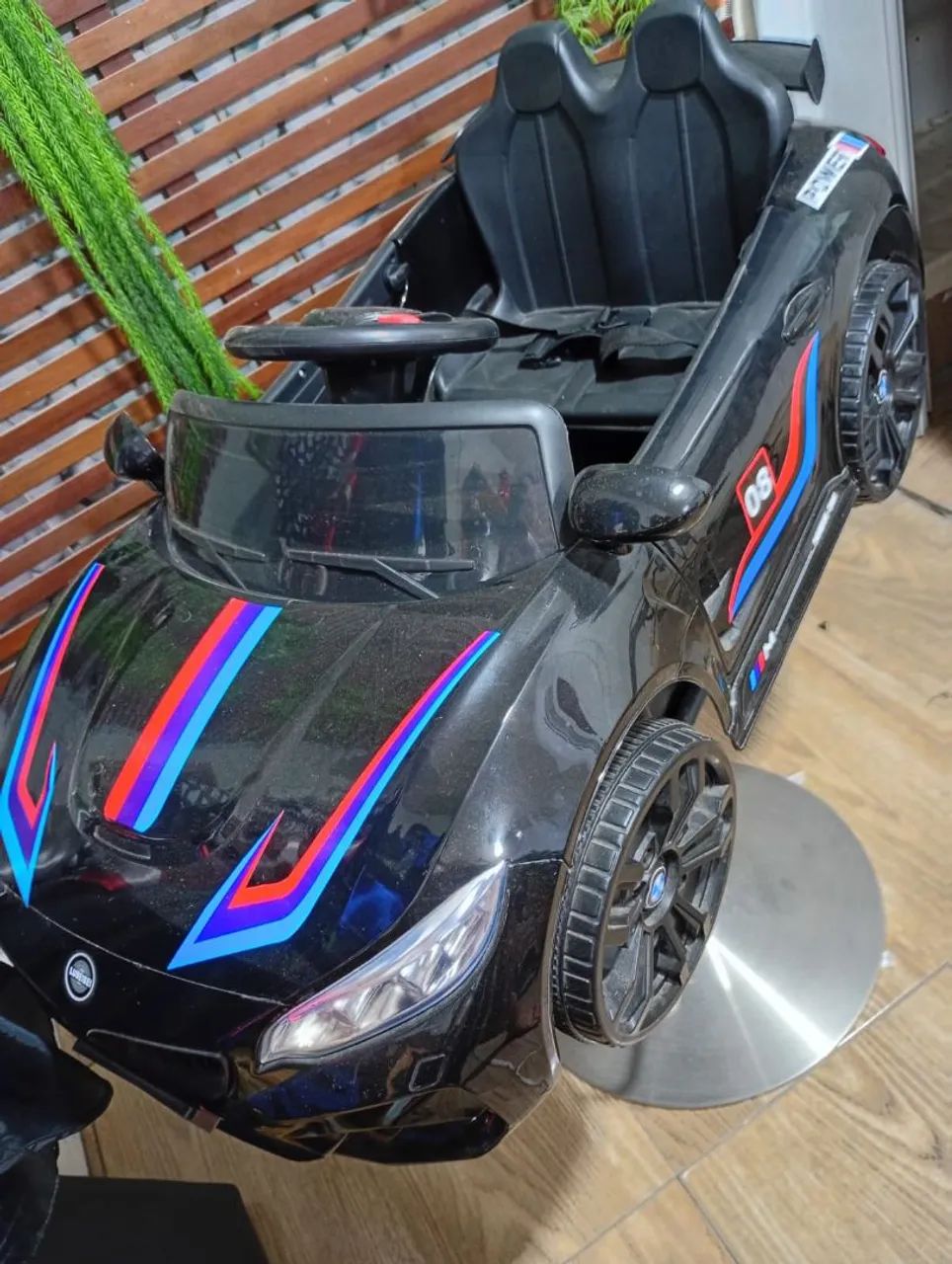 Cadeira Infantil para salão Carrinho hidráulica  - Foto 2