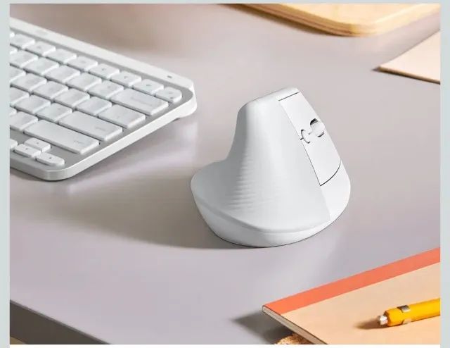 (NOVO) Mouse Sem Fio Logitech Lift Vertical - Foto 5