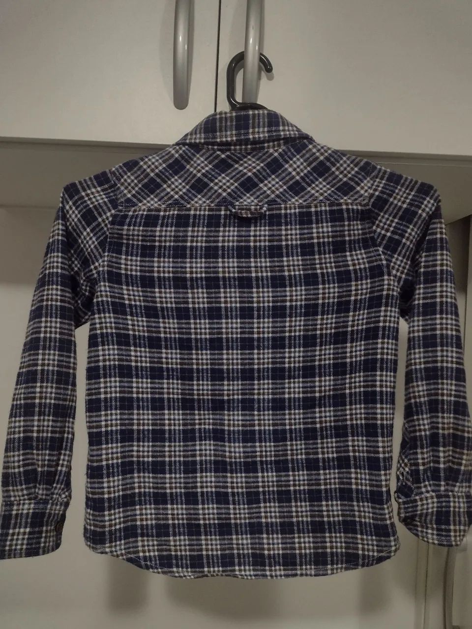 camisa xadrez, tamanho 10  - Foto 3