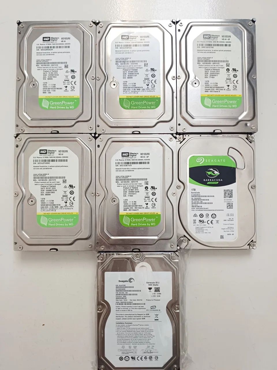 7 hds 1tb cftv dvr nvr cpu  - Foto 5