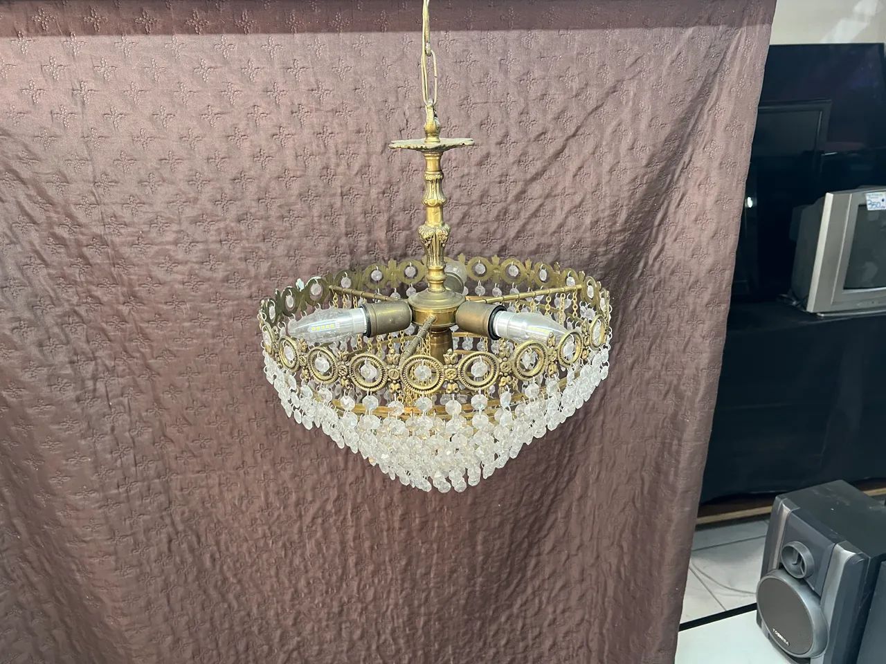 Lustre Suspenso para 3 Lâmpadas  - Foto 2