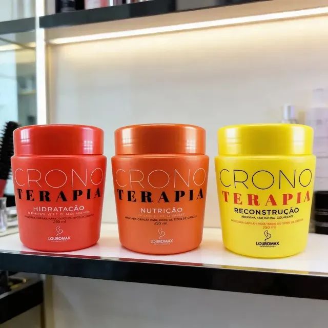 Louromax Kit Cronograma Capilar Hidratação