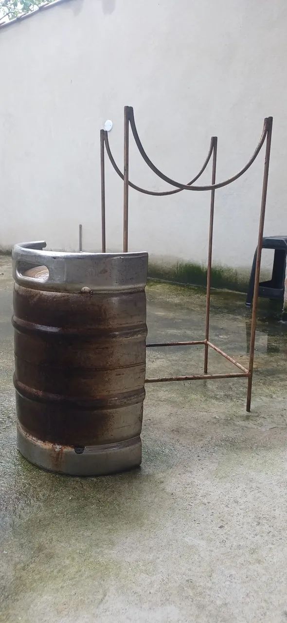 Churrasqueira Inox Barril - Foto 2