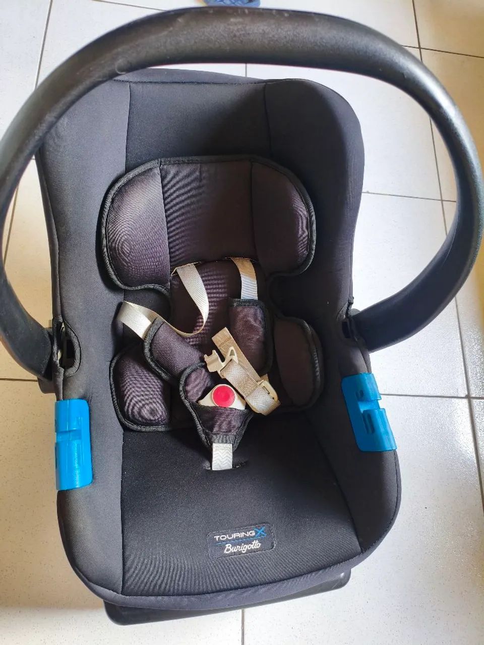 bebê conforto Burigotto touring com base 