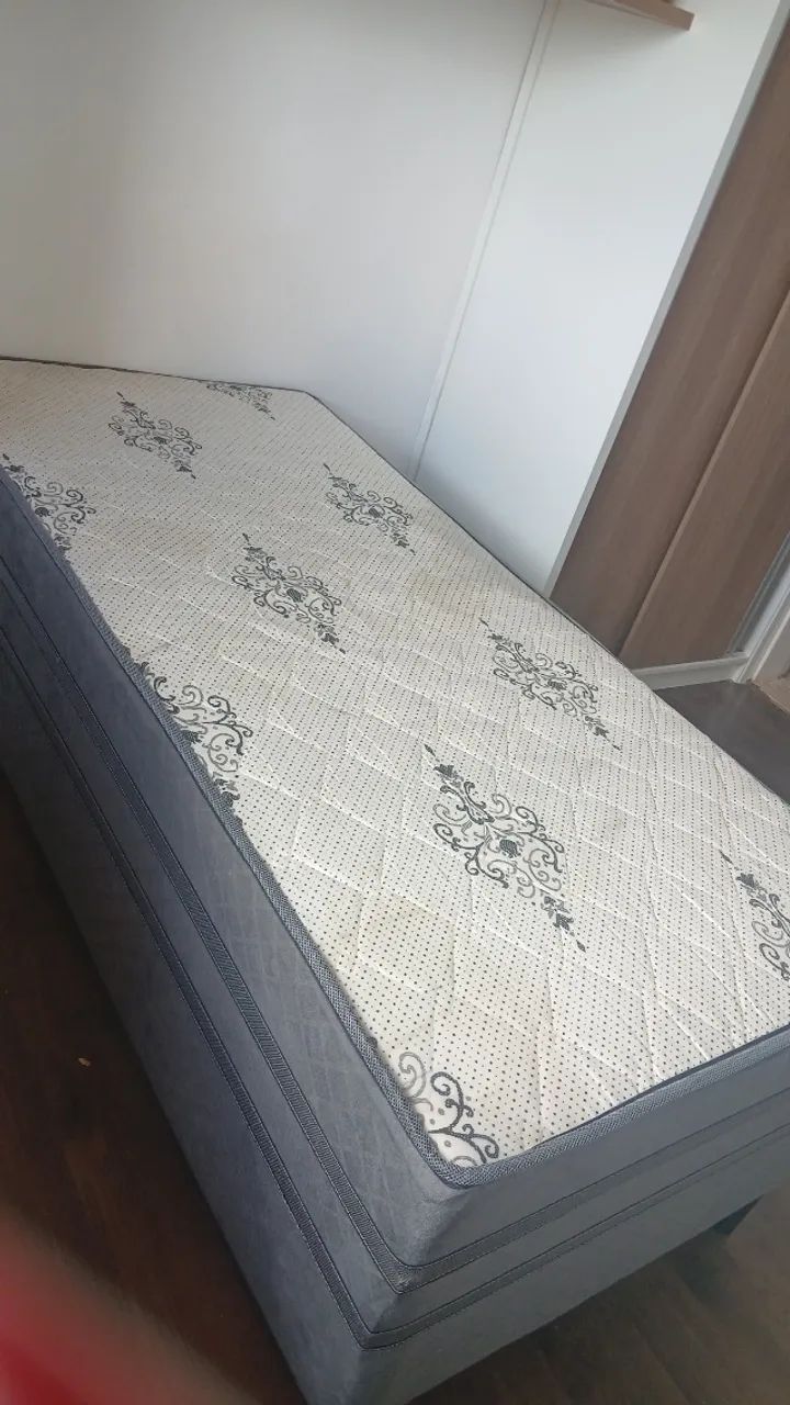 Cama Box solteiro 